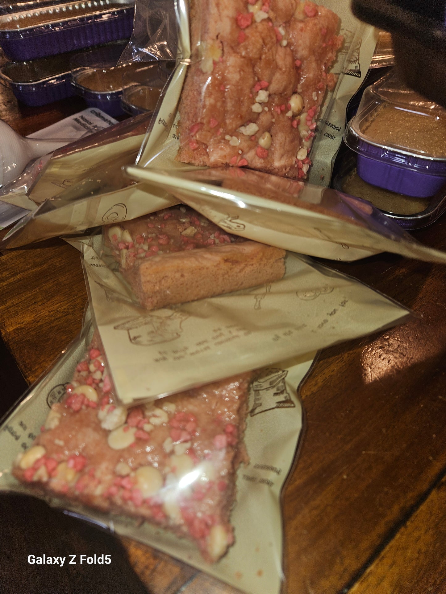 Strawberry Crunch Brownie