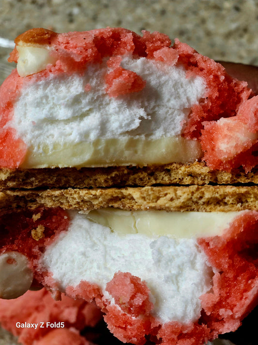 Strawberry Smores Cookie